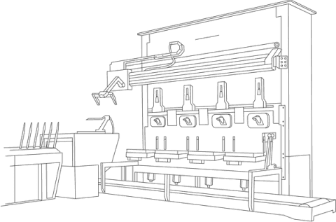 VENTOMATIC® LINEAMAT™ EVO inline packers