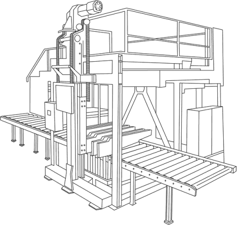 VENTOMATIC® bag palletizing systems