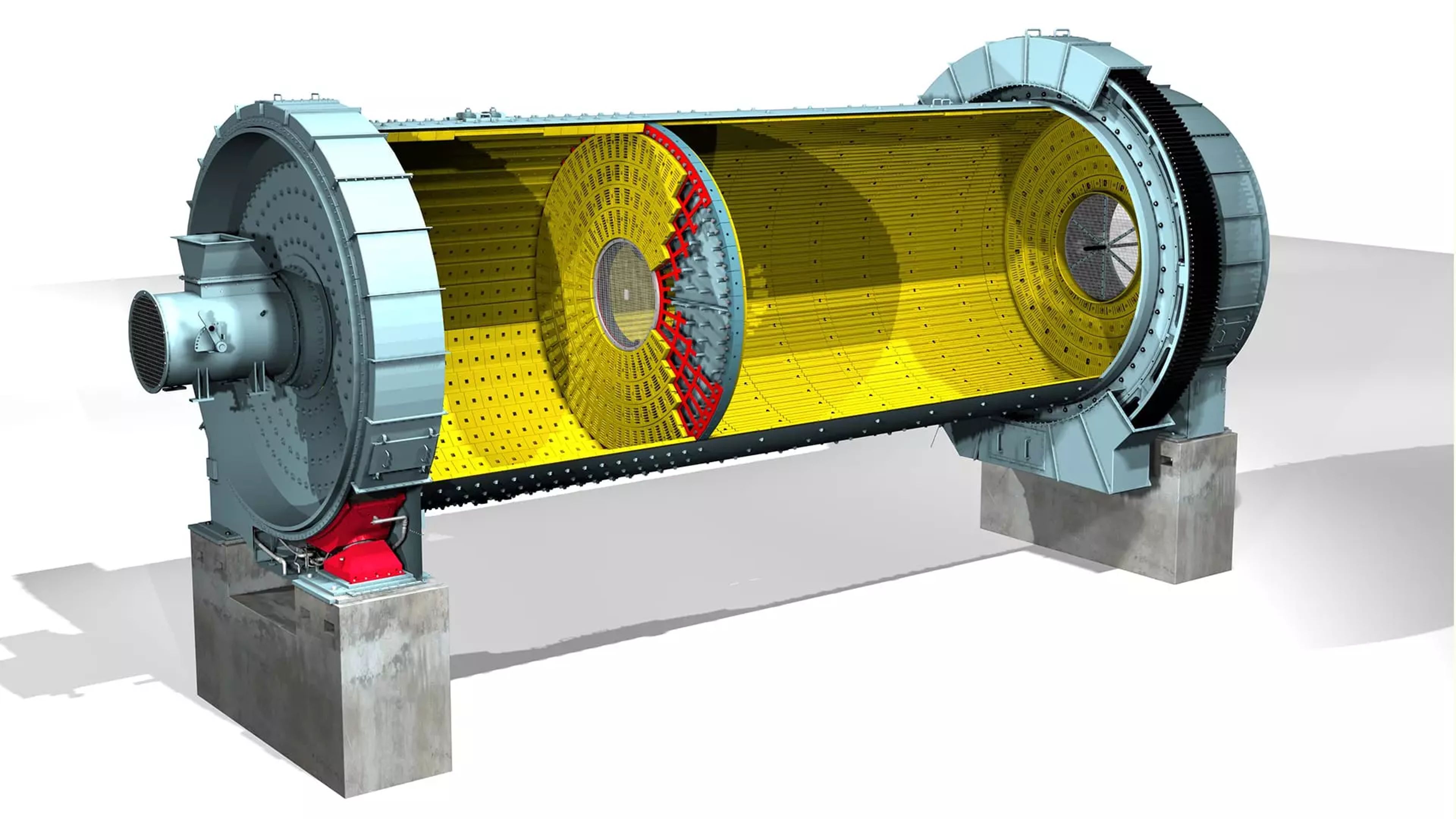 Ball mill for cement grinding