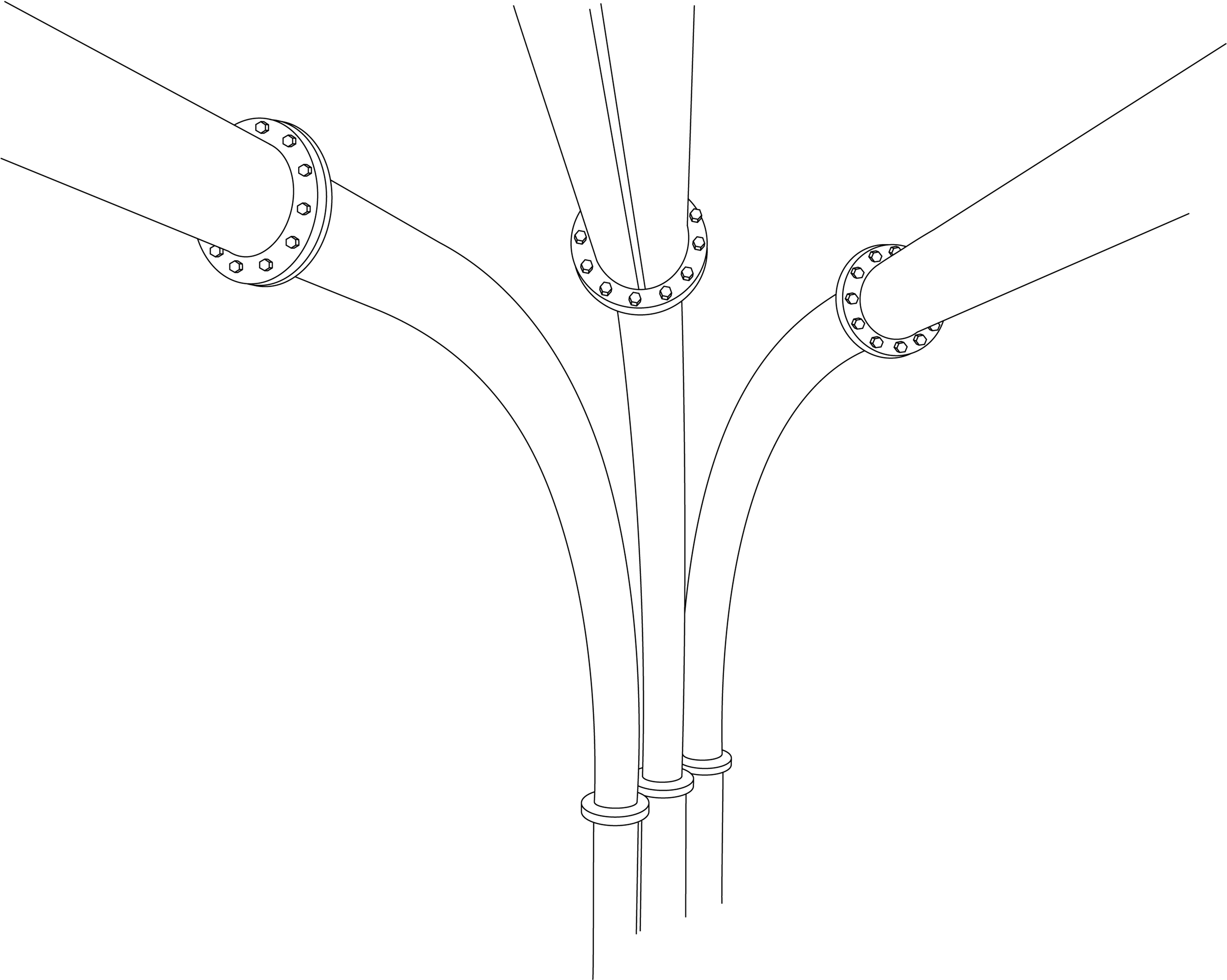 Abrasion-resistant pipeline fittings