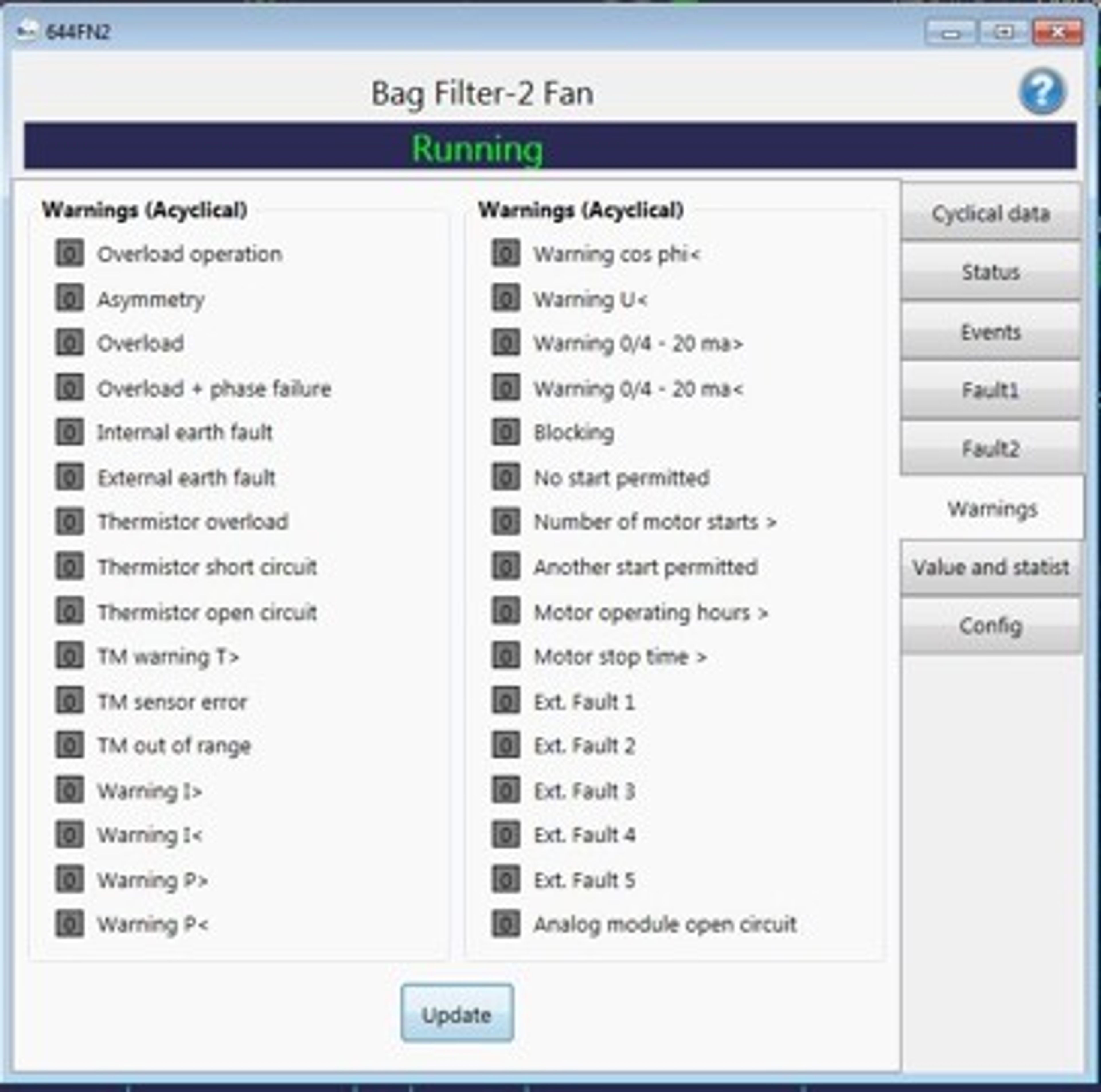 Protection Parameters Setting / monitoring at Operation Station