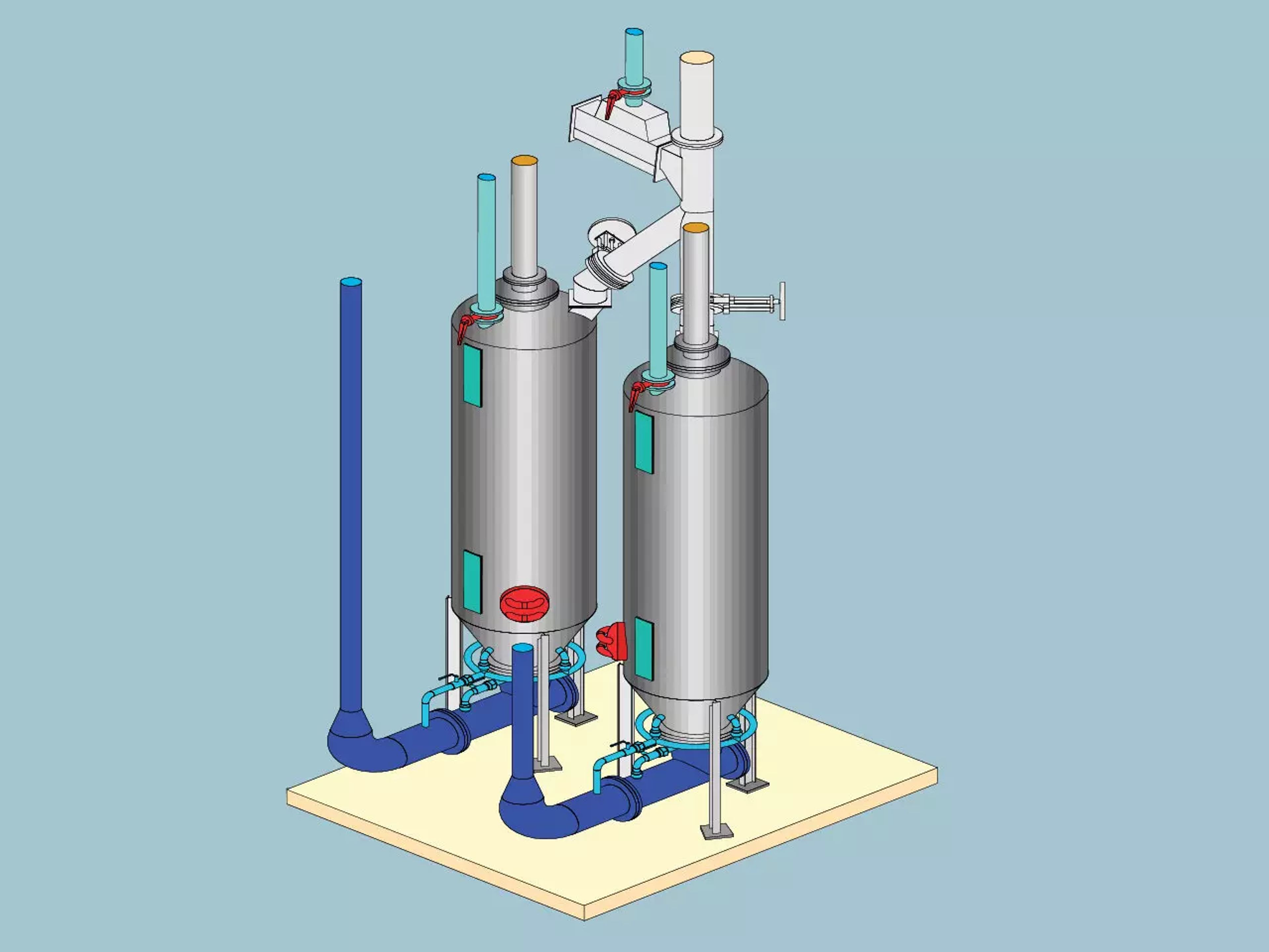 Airlift™ vertical conveying